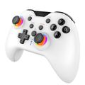 iPega PG-9111B Lydløs trådløs spillkontroller med RGB - Android/iOS/PS4/PC/Switch - Hvit