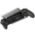 iPega PG-9122 trådløs RGB-gamepad med strekkfunksjon for Android/iOS/PS3/PS4/Switch/PC - svart