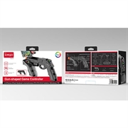 iPega PG-9257 Pistolformet Bluetooth-spillkontroller - svart
