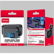 iPega PG-SW2206 kjølevifte for Nintendo Switch 2-ladestasjon - svart