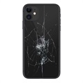 iPhone 11 Bakdeksel reparasjon - Kun Glass - Svart