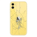iPhone 11 Bakdeksel reparasjon - Kun Glass - Gul