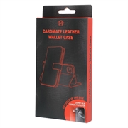 iPhone 11 MyTPhone CardMate lommebokveske i lær - mørkebrun