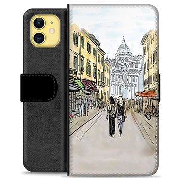 iPhone 11 Premium Lommebok-deksel - Italiensk Gate