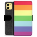 iPhone 11 Premium Lommebok-deksel - Pride
