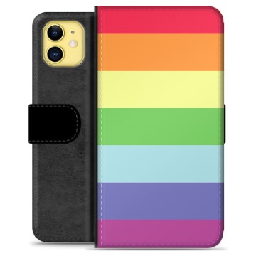 iPhone 11 Premium Lommebok-deksel - Pride