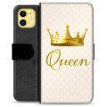 iPhone 11 Premium Lommebok-deksel - Dronning