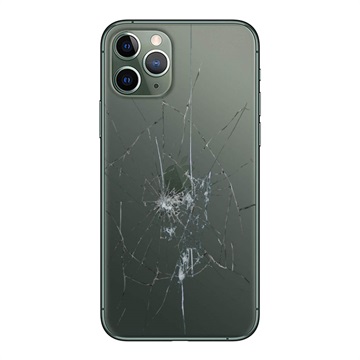 iPhone 11 Pro Bakdeksel reparasjon - Kun Glass - Grønn