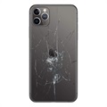 iPhone 11 Pro Max Bakdeksel reparasjon - Kun Glass - Svart