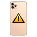 Utskifting av iPhone 11 Pro Max Bakdeksel - inkl. ramme - Gull