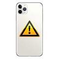 Utskifting av iPhone 11 Pro Max Bakdeksel - inkl. ramme - Sølv