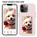 iPhone 11 Pro Max InkZone DIY E-Ink NFC-etui - Rosa
