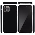 iPhone 11 Pro Max Liquid Silicone Deksel - Svart