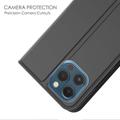 iPhone 11 Pro Max Slim Flip-deksel med kortluke - Svart