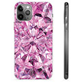 iPhone 11 Pro Max TPU-deksel - Rosa Krystall