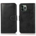 iPhone 11 Pro Max Vintage 2-i-1 lommeboketui med avtakbart deksel
