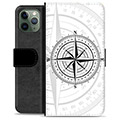 iPhone 11 Pro Premium Lommebok-deksel - Kompass