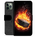 iPhone 11 Pro Premium Lommebok-deksel - Ishockey