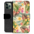 iPhone 11 Pro Premium Lommebok-deksel - Rosa Blomster