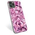 iPhone 11 Pro TPU-deksel - Rosa Krystall