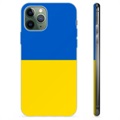 iPhone 11 Pro TPU-deksel Ukrainsk flagg - Gul og lyseblå