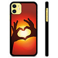 iPhone 11 Beskyttelsesdeksel - Hjertesilhuett