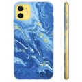 iPhone 11 TPU-deksel - Fargerik Marmor