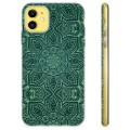 iPhone 11 TPU-deksel - Grønn Mandala