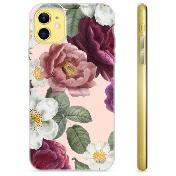 iPhone 11 TPU-deksel - Romantiske Blomster