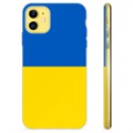 iPhone 11 TPU-deksel Ukrainsk flagg - Gul og lyseblå