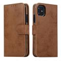 iPhone 11 Vintage 2-i-1 lommeboketui med avtakbart deksel