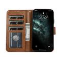 iPhone 11 Vintage 2-i-1 lommeboketui med avtakbart deksel
