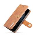 iPhone 12/12 Pro DG.Ming 2-i-1 Avtakbart Lommebok-deksel I Lær - Brun