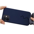 iPhone 12 Mini Liquid Silikondeksel - MagSafe-kompatibel - Mørkeblå