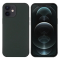 iPhone 12 Mini Liquid Silikondeksel - MagSafe-kompatibel - Mørkegrønn