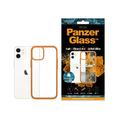 iPhone 12 Mini PanzerGlass ClearCase Antibakteriell Deksel - Oransje / Klar
