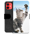 iPhone 12 mini Premium Lommebok-deksel - Kat