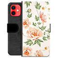 iPhone 12 mini Premium Lommebok-deksel - Floral