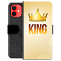 iPhone 12 mini Premium Lommebok-deksel - Konge