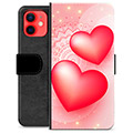iPhone 12 mini Premium Lommebok-deksel - Love