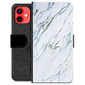 iPhone 12 mini Premium Lommebok-deksel - Marmor
