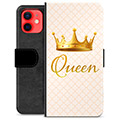 iPhone 12 mini Premium Lommebok-deksel - Dronning