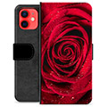 iPhone 12 mini Premium Lommebok-deksel - Rose