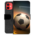 iPhone 12 mini Premium Lommebok-deksel - Fotball