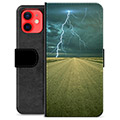 iPhone 12 mini Premium Lommebok-deksel - Storm