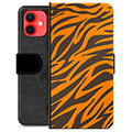 iPhone 12 mini Premium Lommebok-deksel - Tiger