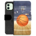 iPhone 12 Premium Lommebok-deksel - Basketball