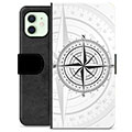 iPhone 12 Premium Lommebok-deksel - Kompass