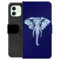 iPhone 12 Premium Lommebok-deksel - Elefant