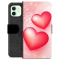 iPhone 12 Premium Lommebok-deksel - Love